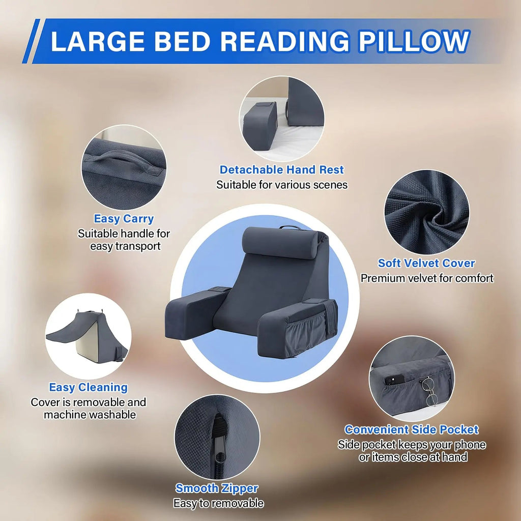 Slumblr® Bedrest Reading Pillow