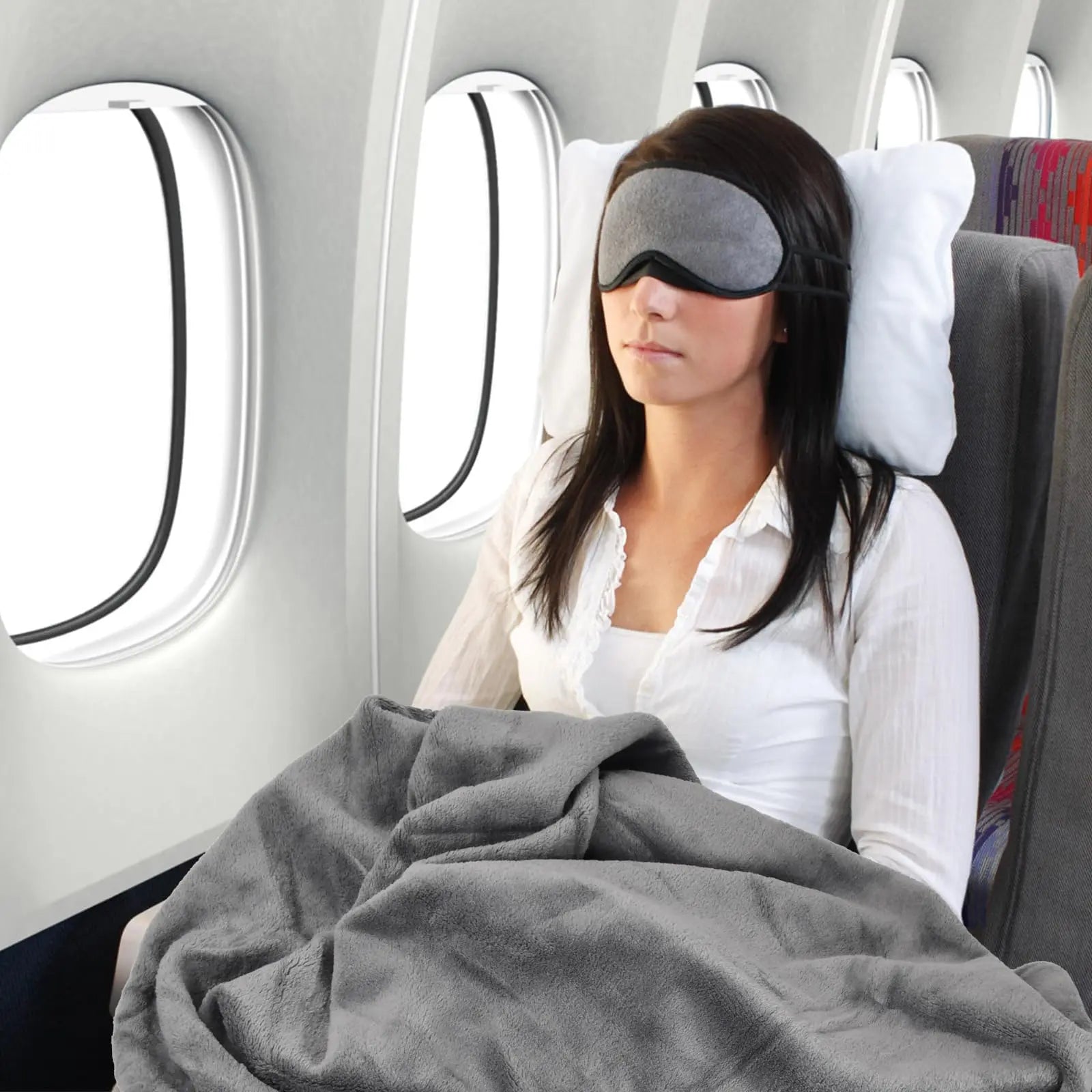 Slumblr® 2 in 1 Travel Blanket Pillow