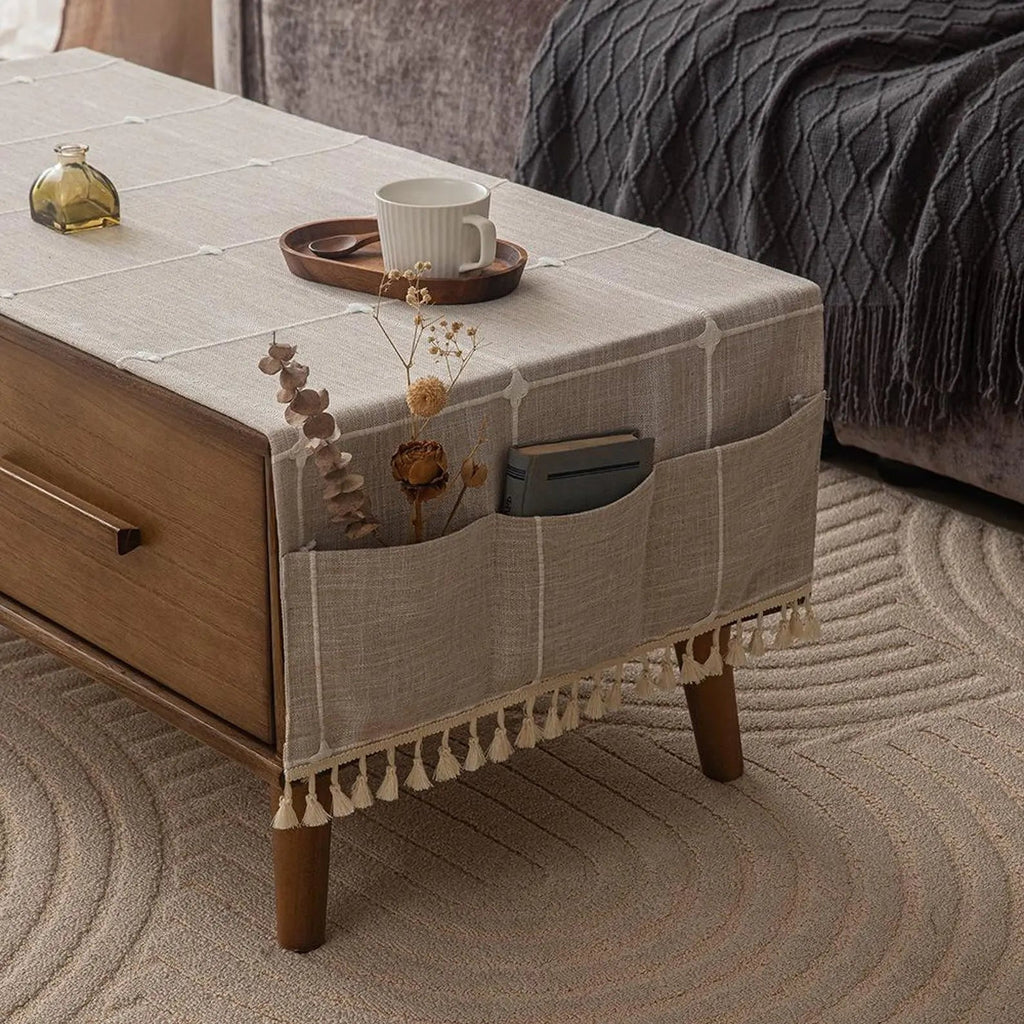 Slumblr® Coffee Table Cover with Pockets