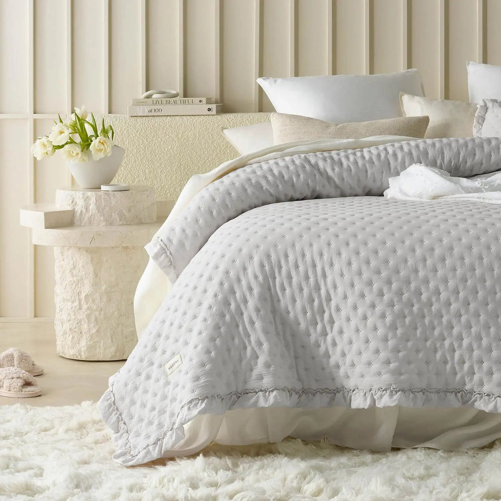 Slumblr® Ultra Soft Ruffle Mattress Cover