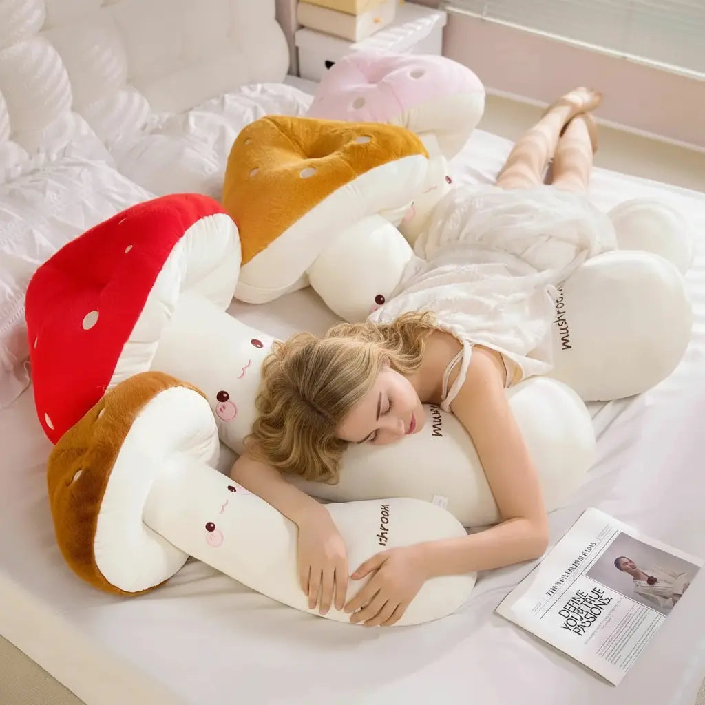 Slumblr® Mushroom Plush Pillow