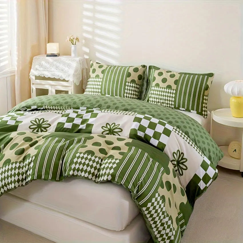 Slumblr® Floral Geometric Duvet Set