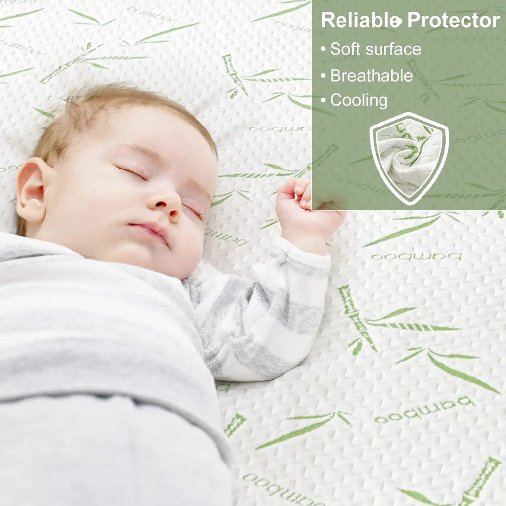 Slumblr® Cooling Bamboo Fiber Fitted Sheet
