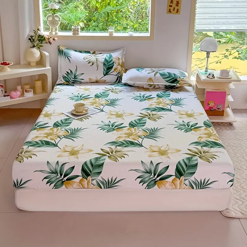 Slumblr® Floral Fitted Sheet Set