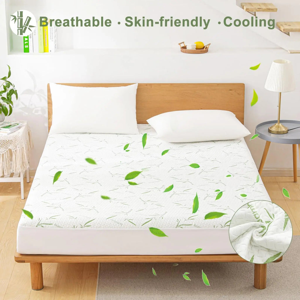 Slumblr® Cooling Bamboo Fiber Fitted Sheet