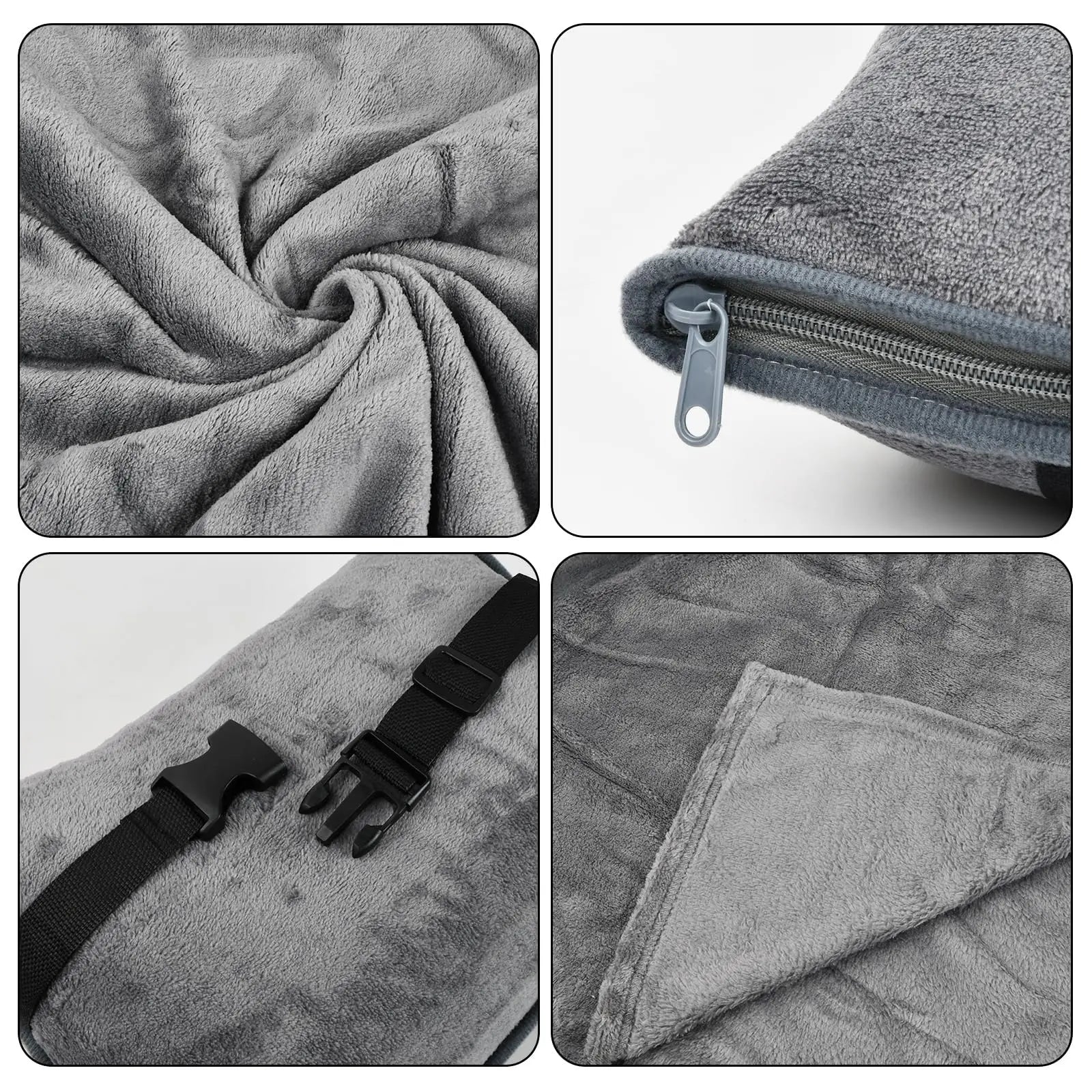 Slumblr® 2 in 1 Travel Blanket Pillow