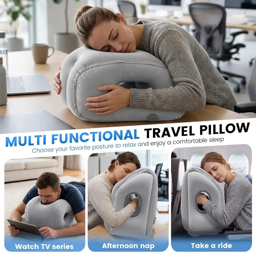Slumblr® Travel Pillow Inflatable Headrest