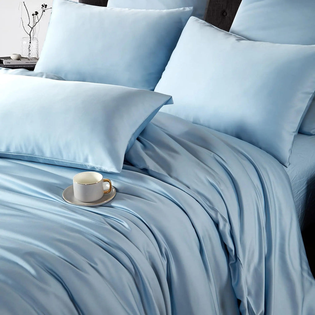 Slumblr® Summer Silky Cooling Duvet Cover Set (4 Pcs)