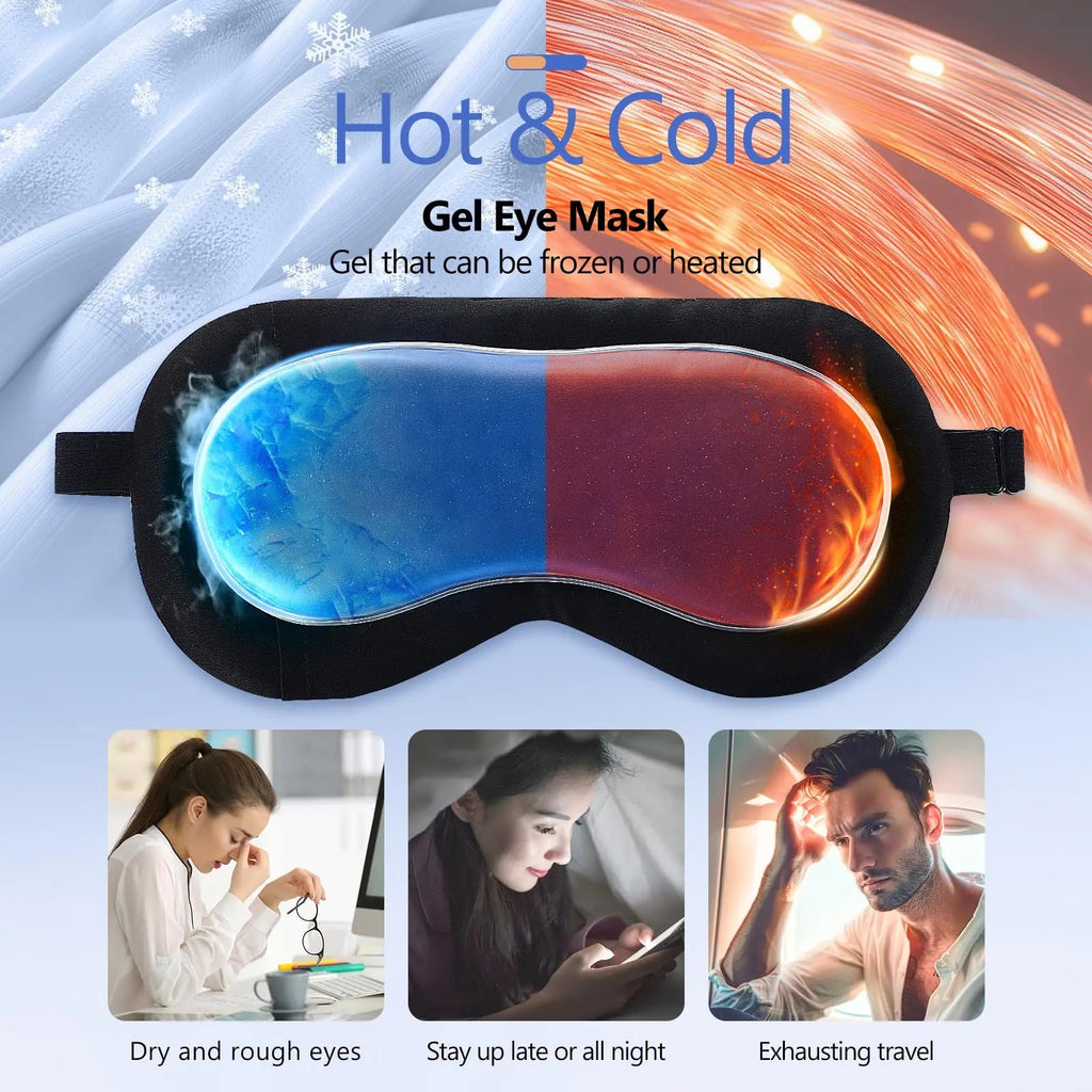 Slumblr® Cooling Gel Sleep Mask with 3D Contoured Eye Design