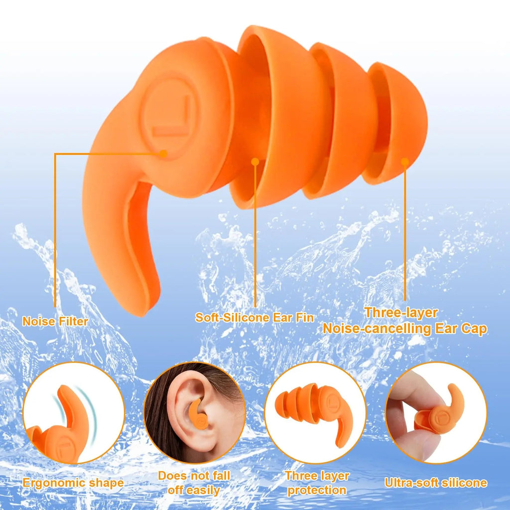 Slumblr® Silicone Sleep Ear Plugs (2 Pcs)