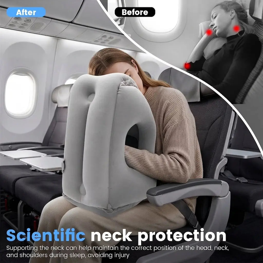 Slumblr® Travel Pillow Inflatable Headrest