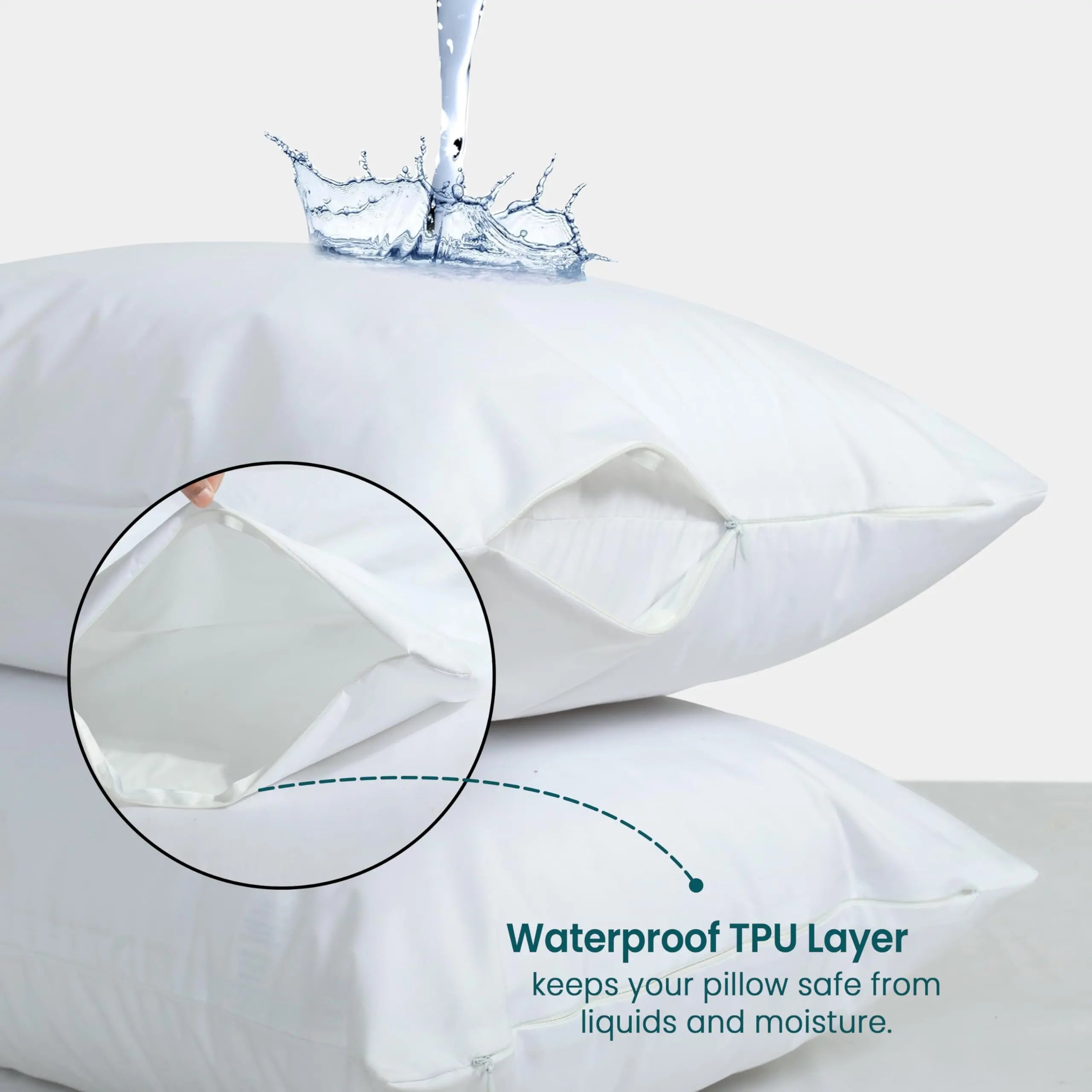 Slumblr® Cooling Waterproof Pillowcases (2 Pcs)