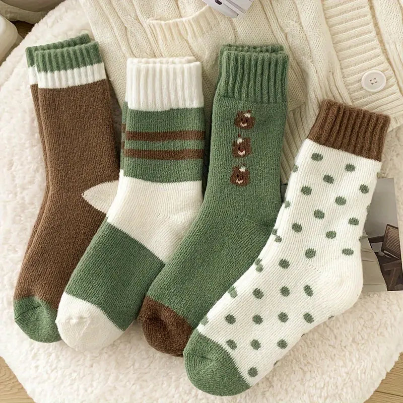 Slumblr® Winter Cozy Socks (4 Pairs)