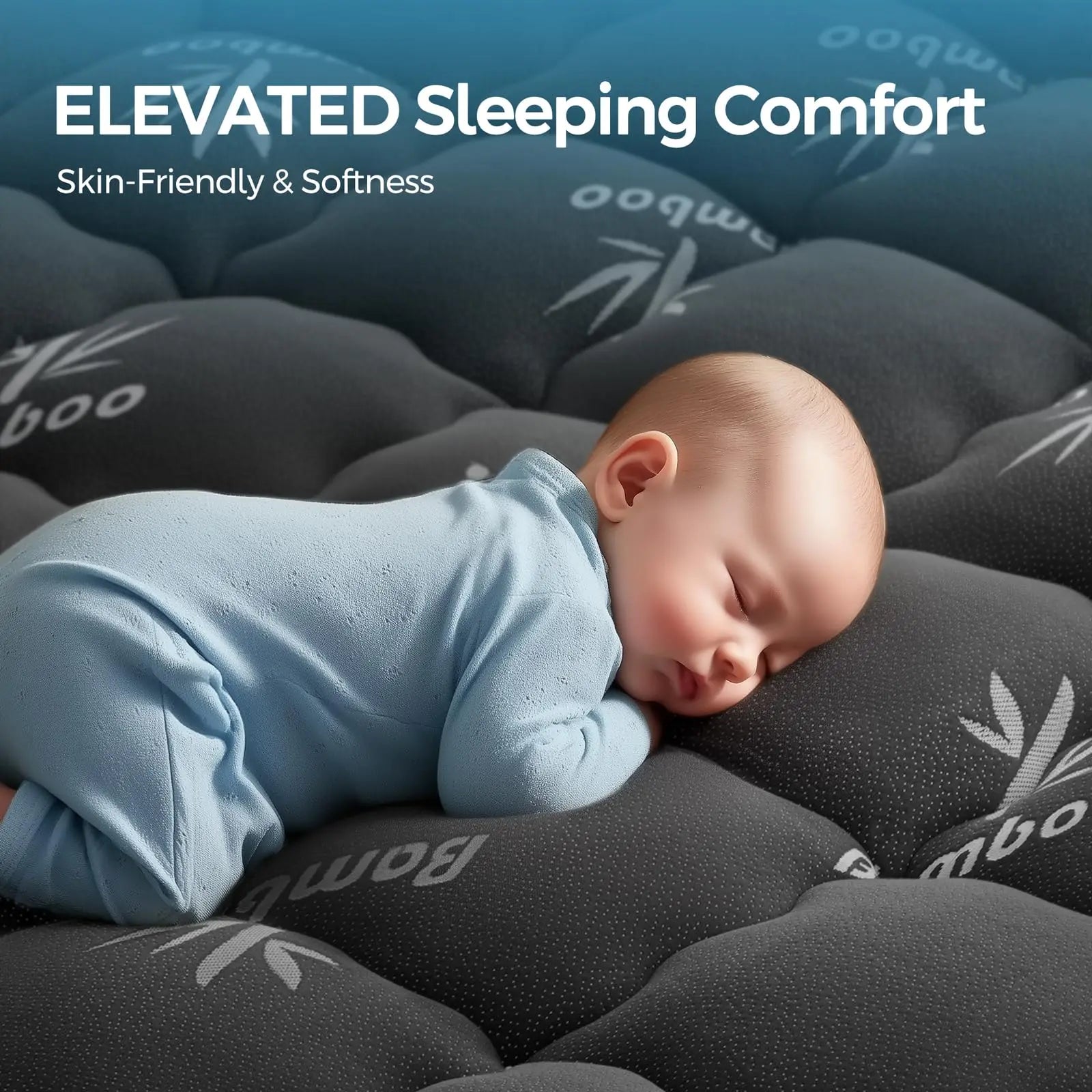 Slumblr® Bamboo Mattress Topper