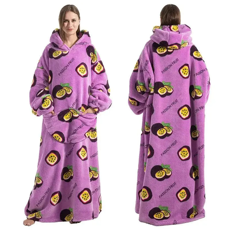 Slumblr® Long Hoodie Blanket