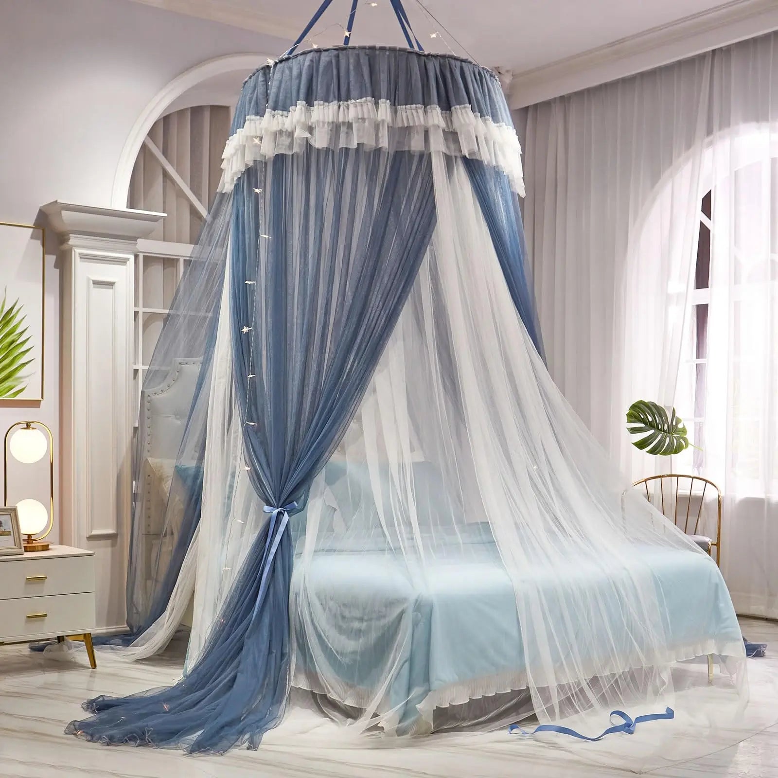 Slumblr® Princess Bed Canopy Cotton Dome