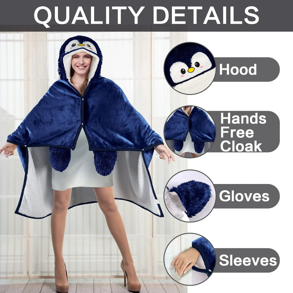 Slumblr® Penguin Wearable Blanket
