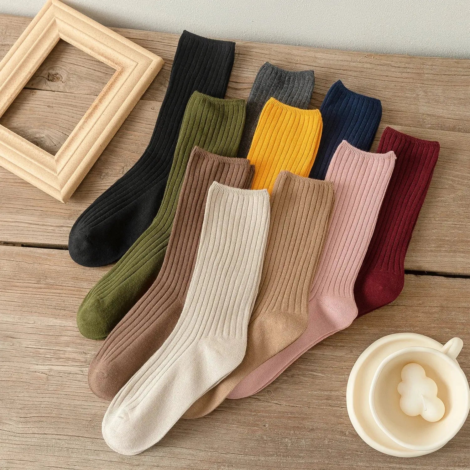 Slumblr® Womens Comfortable Casual Socks (5 Pcs)