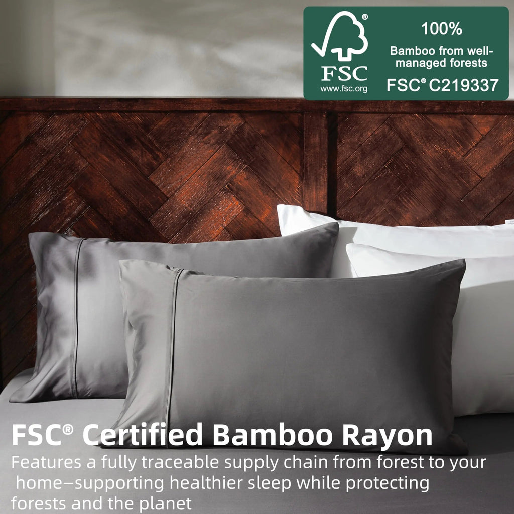 Slumblr® Silky Soft Organic Bamboo Sheets Set