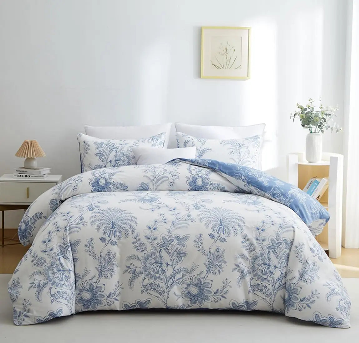Slumblr® Reversible Floral Duvet Set (3 Pcs)