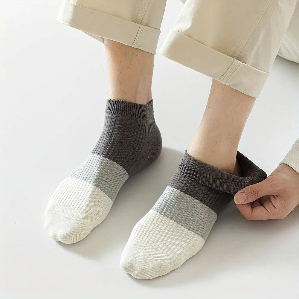 Slumblr® Cotton Ankle Socks (5 Pairs)