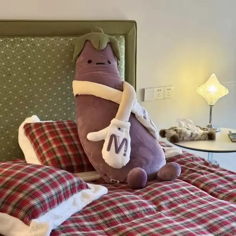 Slumblr® Eggplant Plush Pillow