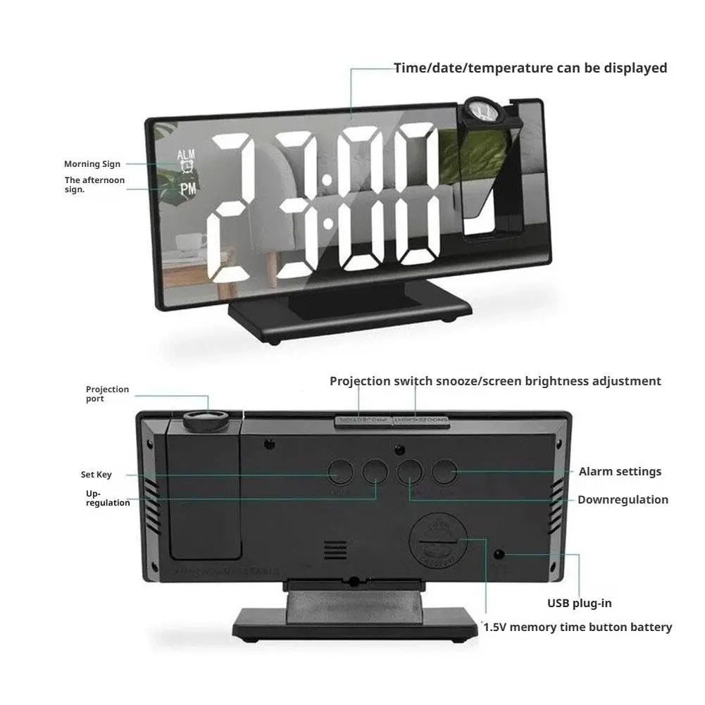 Slumblr® Projection Alarm Clock