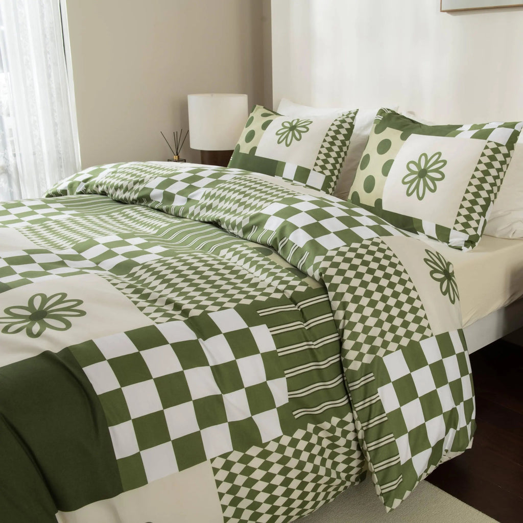 Slumblr® Floral Geometric Duvet Set