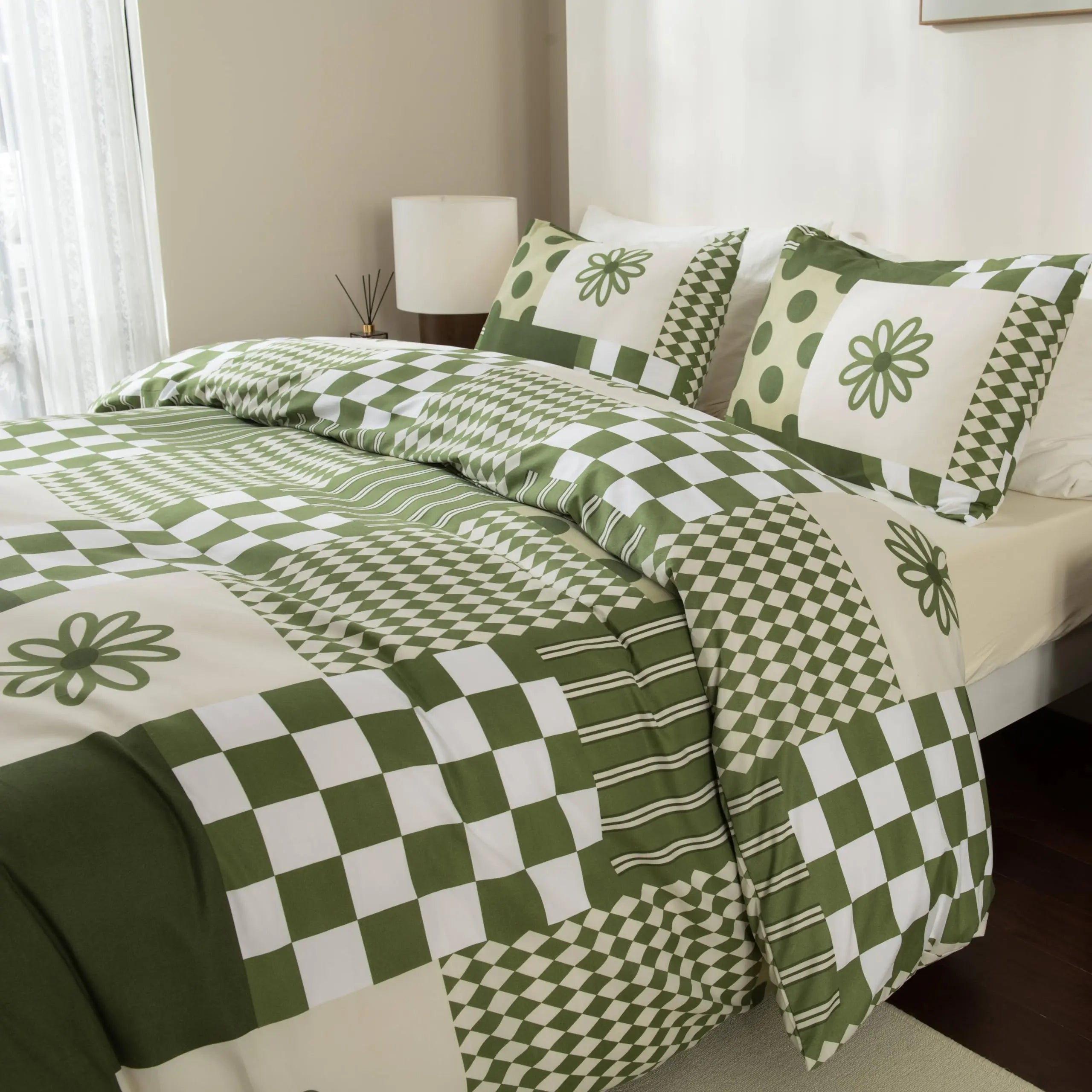 Slumblr® Floral Geometric Duvet Set