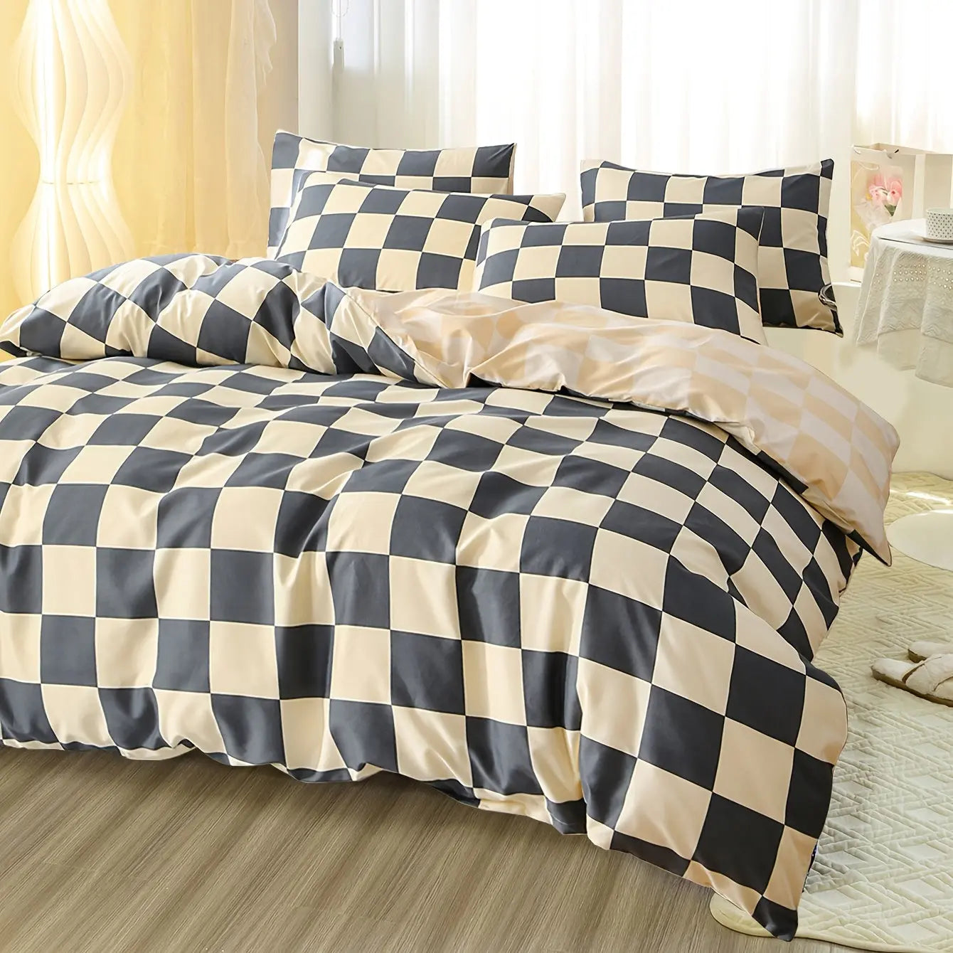 Slumblr® Checkered Bedding Set