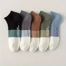Slumblr® Cotton Ankle Socks (5 Pairs)