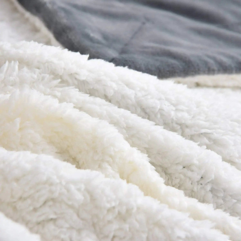 Slumblr® Sherpa Throw Blanket Quilt Cover
