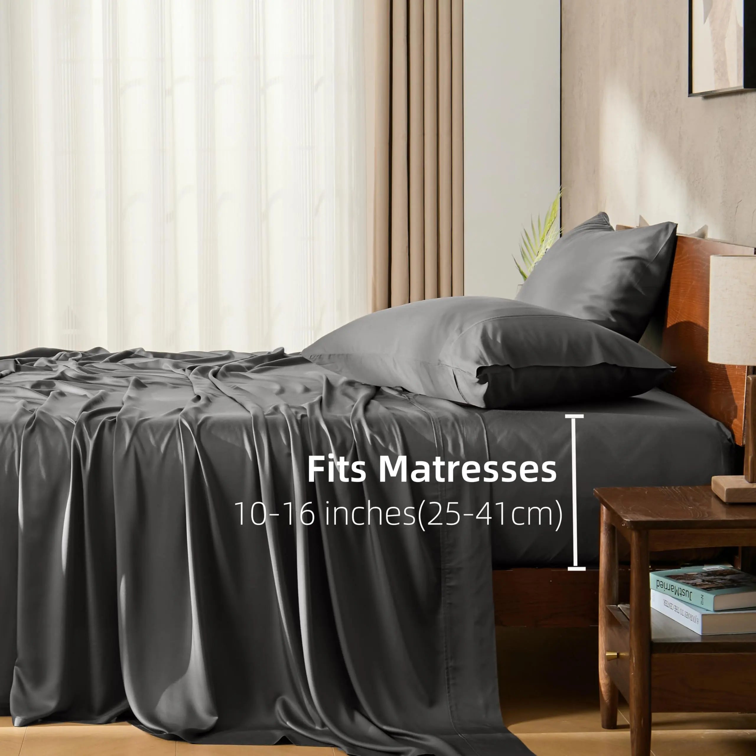 Slumblr® Silky Soft Organic Bamboo Sheets Set