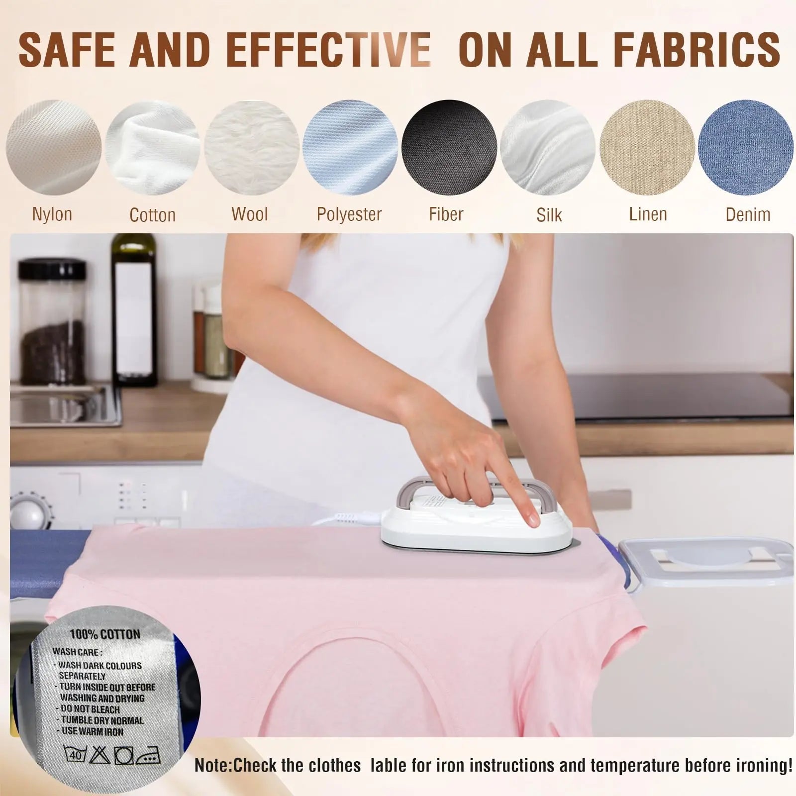 Slumblr® Mini Travel Iron