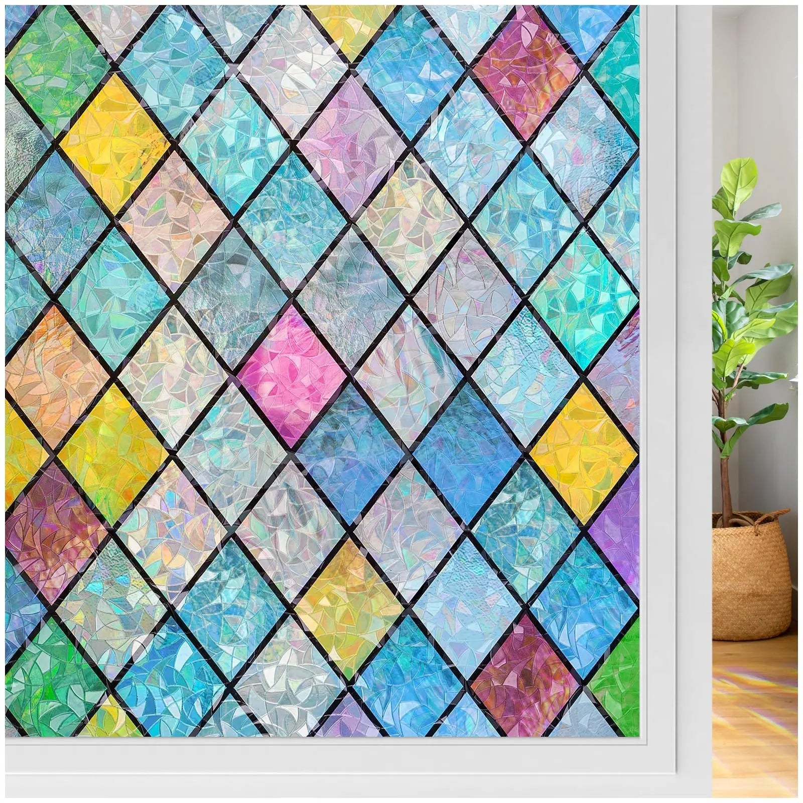 Slumblr® Rainbow Privacy Window Film