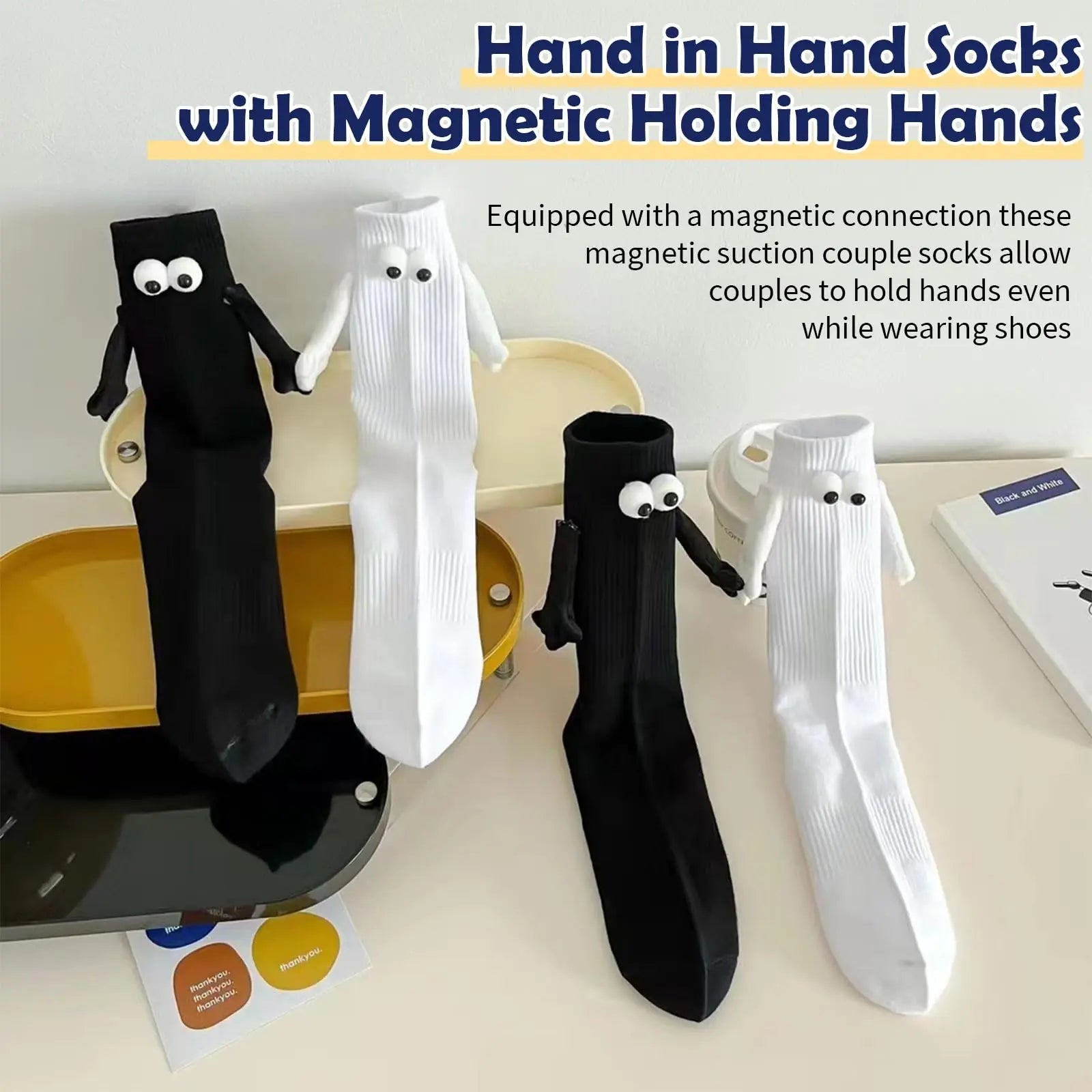 Slumblr® Magnetic Couple Socks