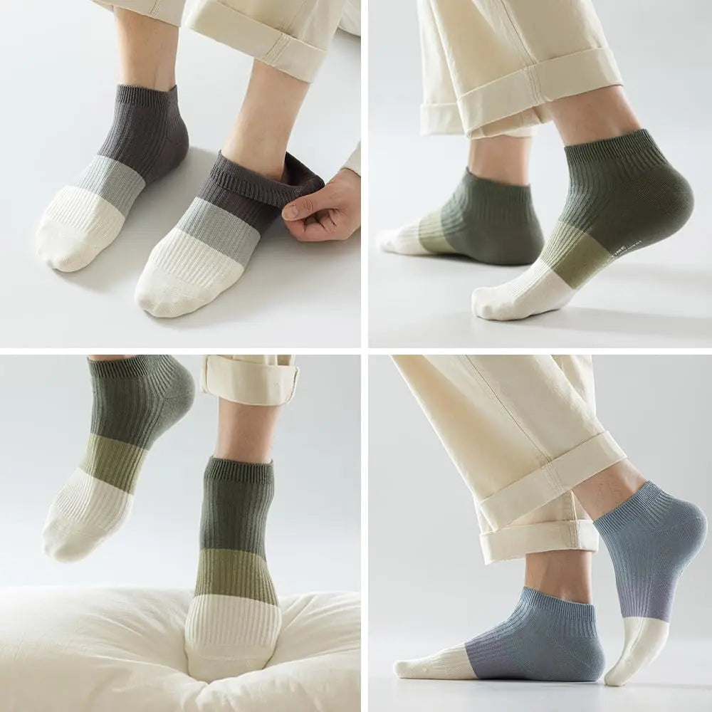 Slumblr® Cotton Ankle Socks (5 Pairs)