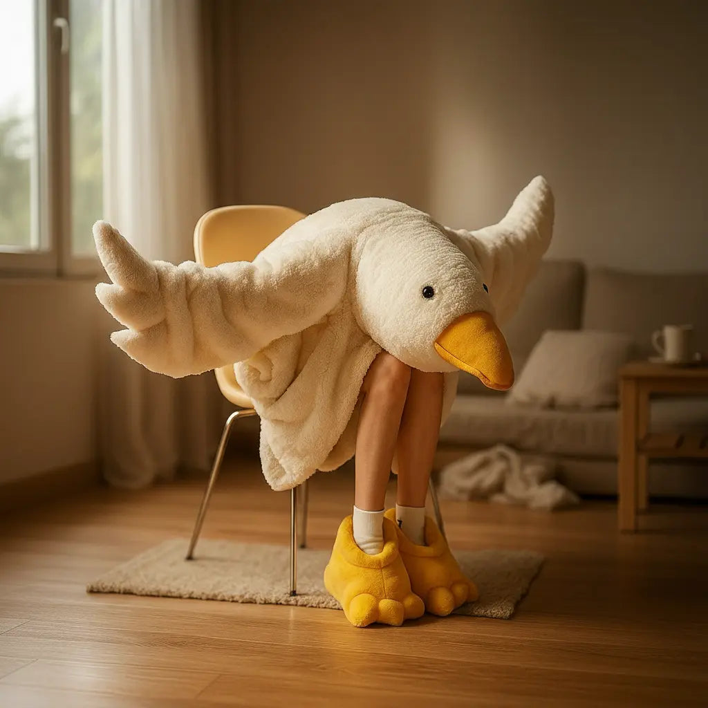 Slumblr® Goose Hooded Robe