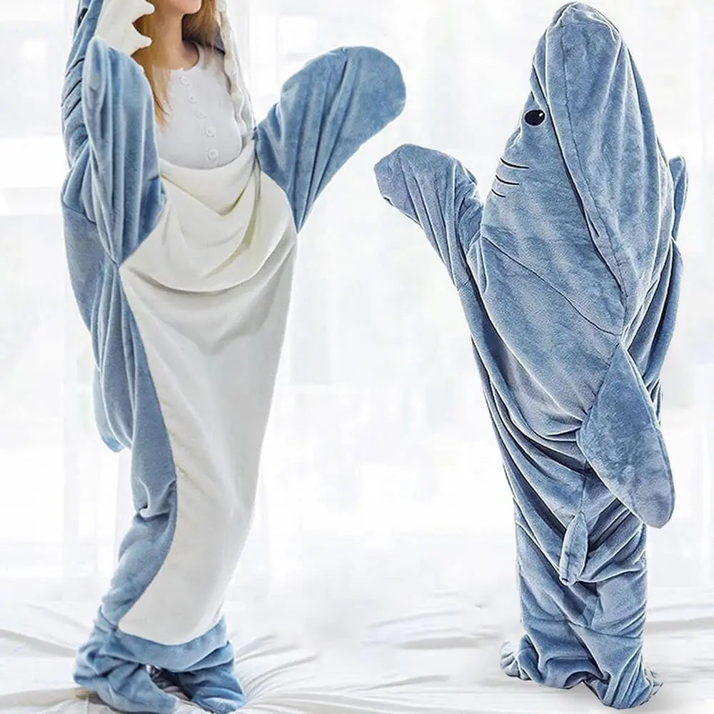 Slumblr® Shark Hoodie Blanket