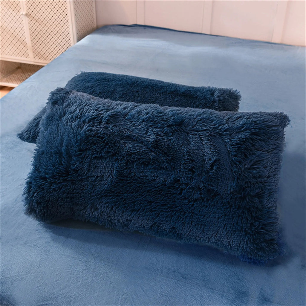 Slumblr® Plush Duvet Cover Set (4 Pcs)