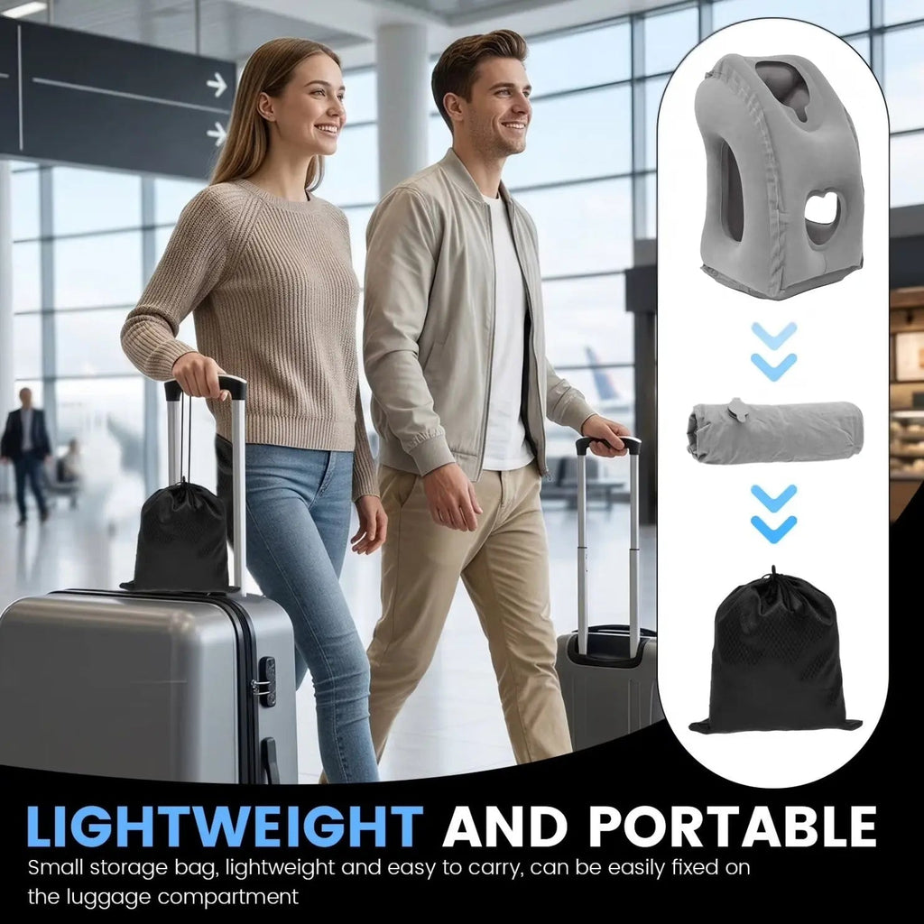 Slumblr® Travel Pillow Inflatable Headrest