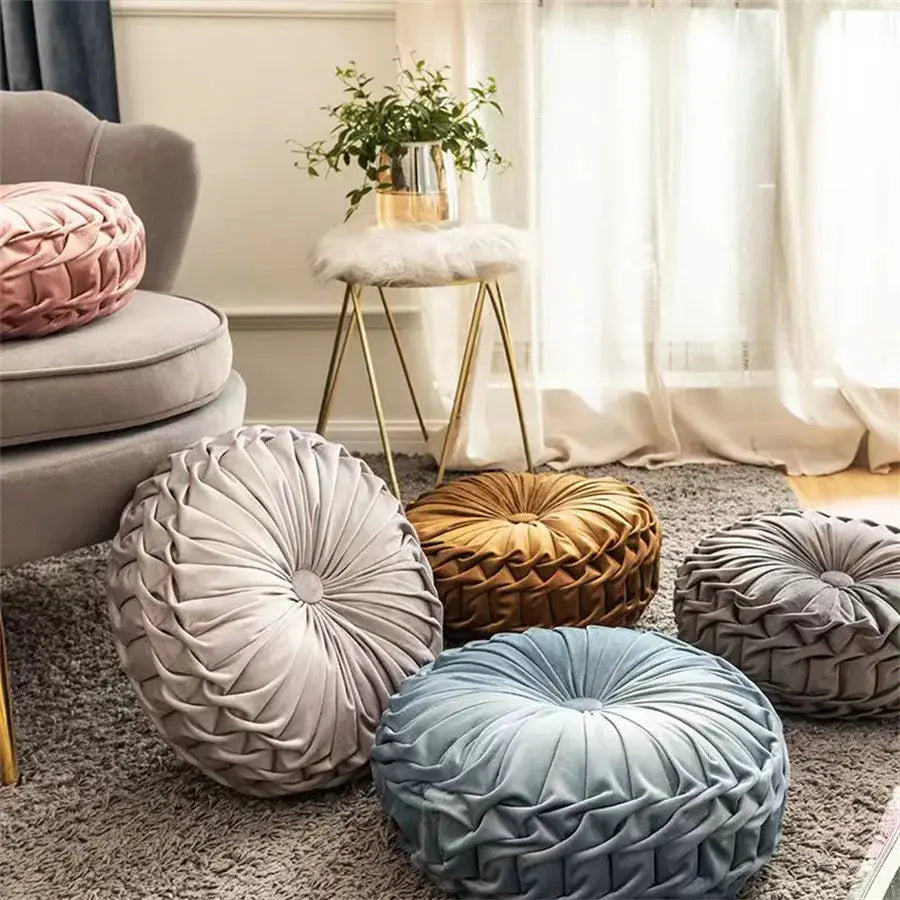 Slumblr® Pleated Pumpkin Throw Pillow