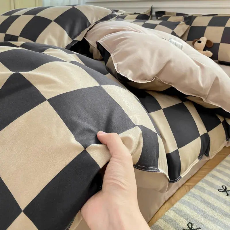 Slumblr® Checkered Bedding Set
