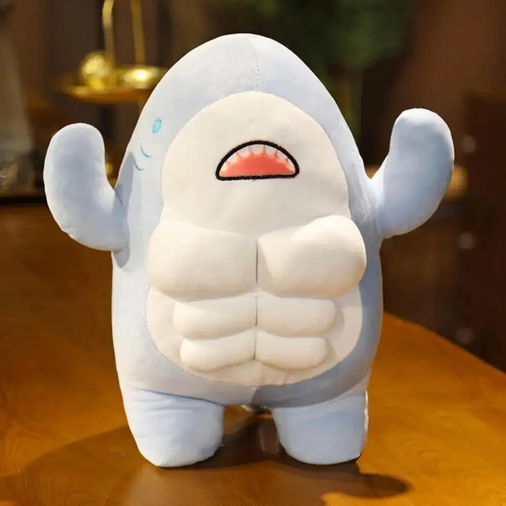 Slumblr® Muscle Shark Plush