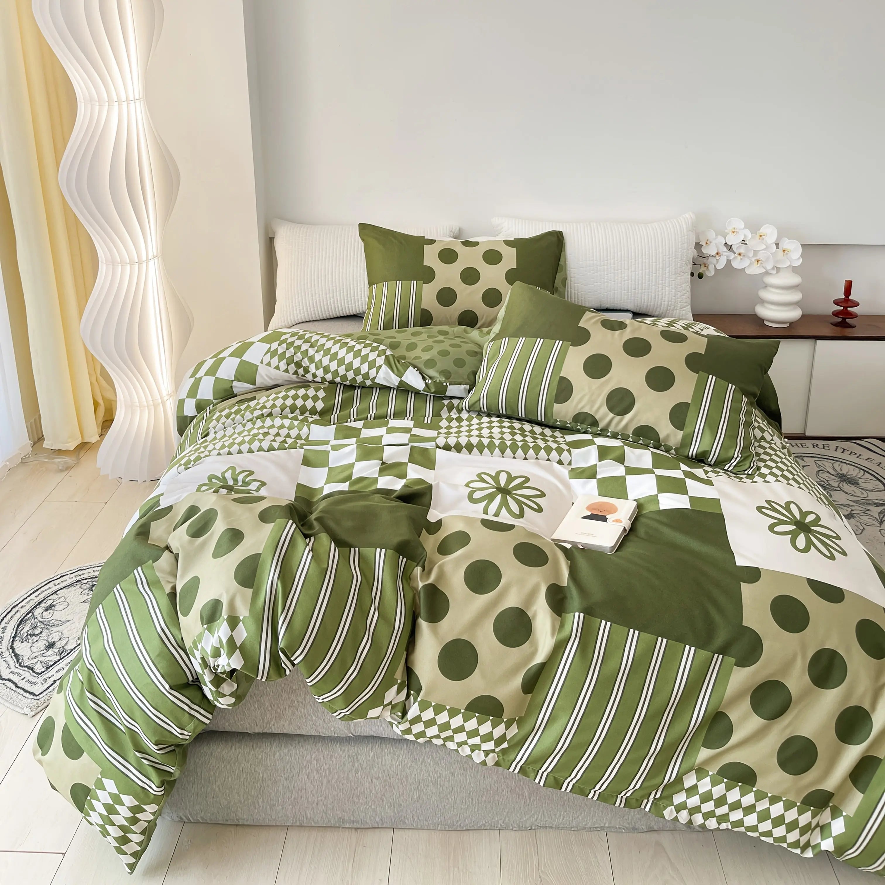 Slumblr® Floral Geometric Duvet Set
