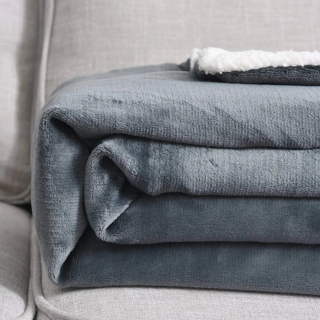 Slumblr® Sherpa Throw Blanket Quilt Cover