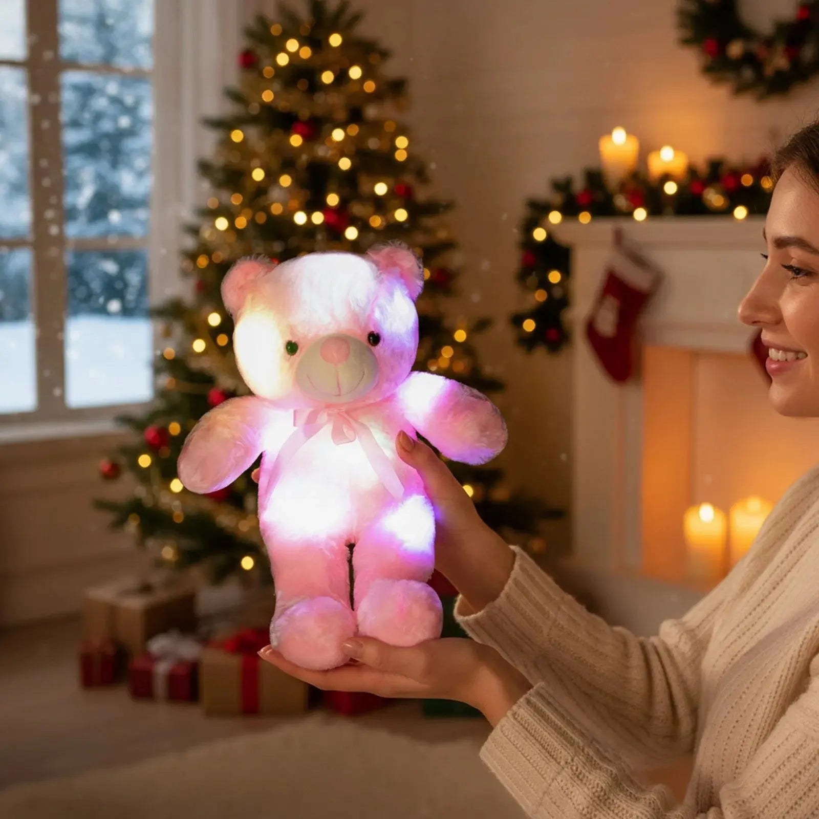 Slumblr® Teddy Bear LED Glowing Plush