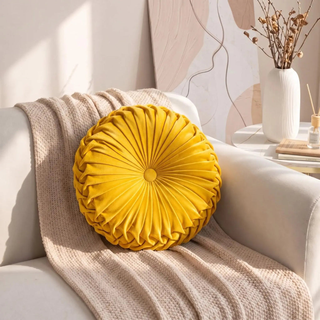 Slumblr® Pleated Pumpkin Throw Pillow