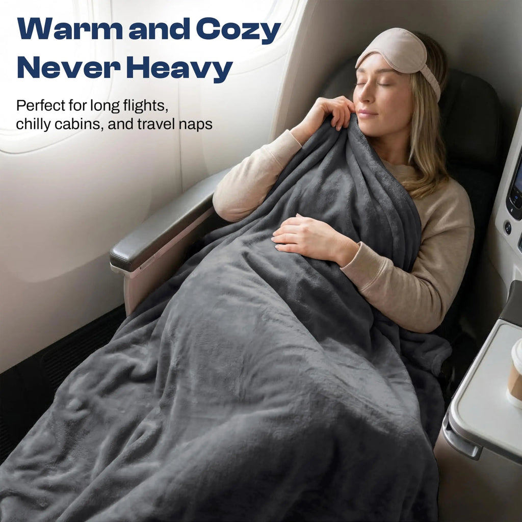 Slumblr® 2 in 1 Travel Blanket Pillow