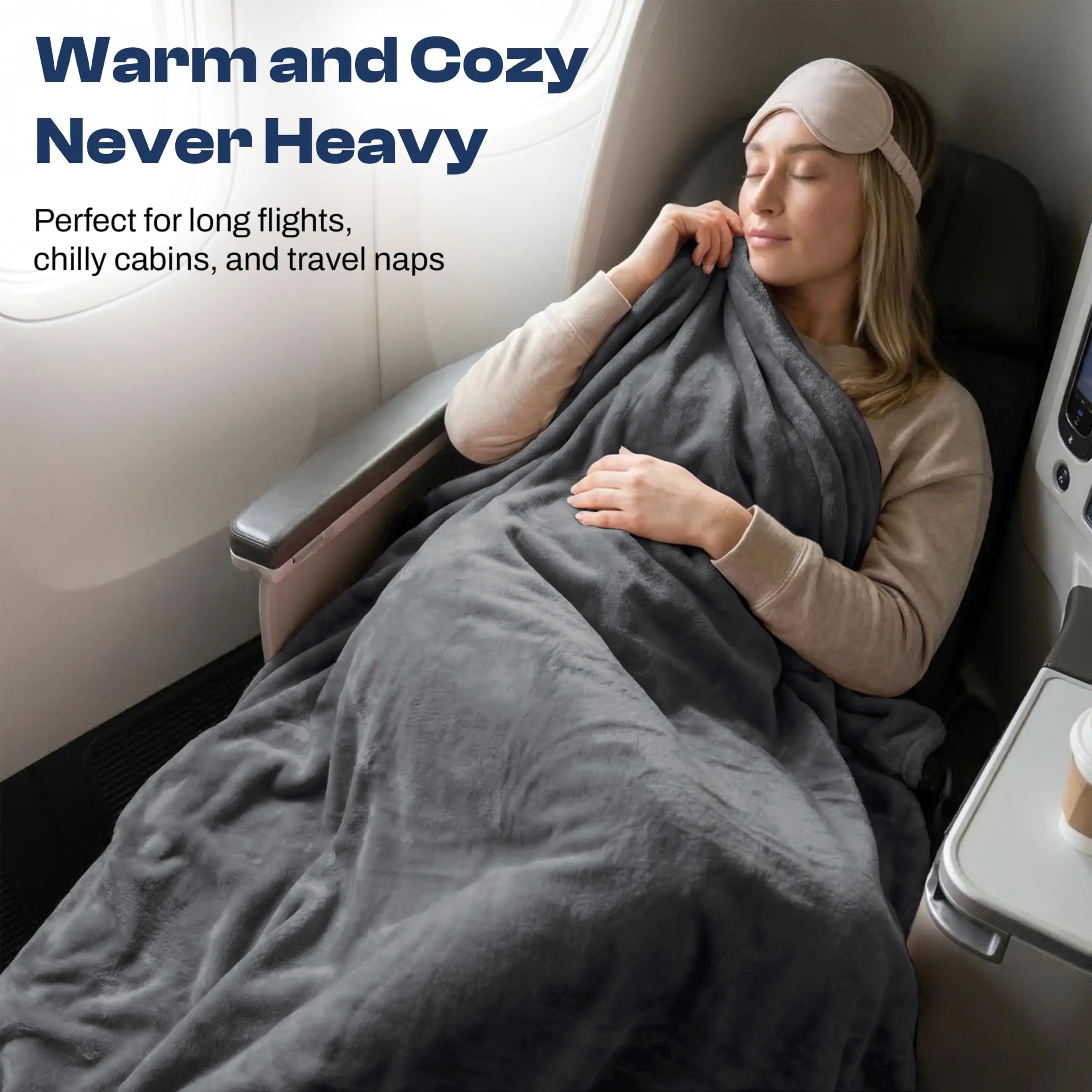 Slumblr® 2 in 1 Travel Blanket Pillow